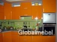 Кухонная мебель МДФ эмаль на заказ KC 706